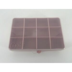 Melii Snackle Box Snack Container 12 Compartment Pink BPA Free Food Storage Box